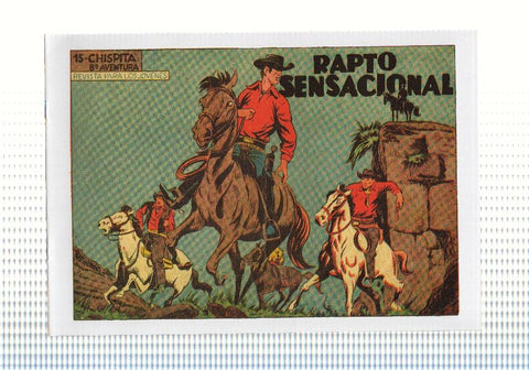 Facsimil: Chispita octava aventura numero 15: Rapto sensacional