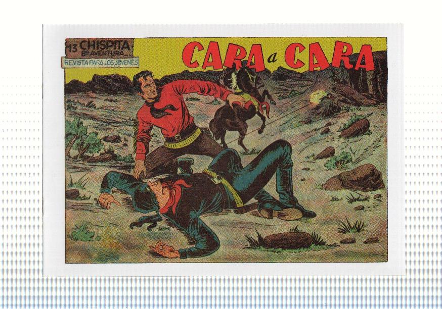 Facsimil: Chispita octava aventura numero 13: Cara a cara