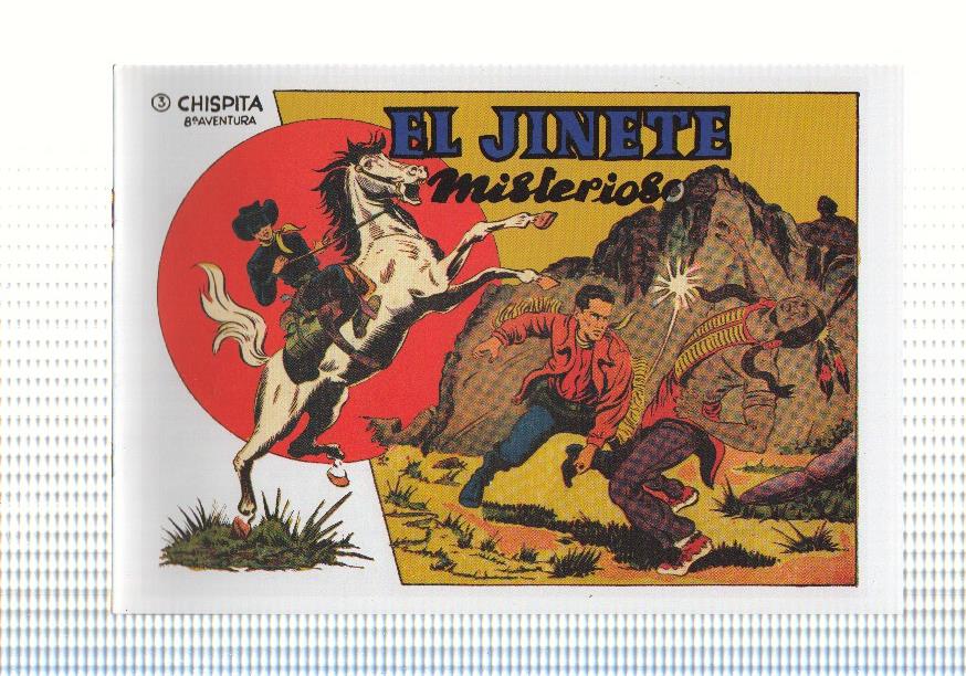 Facsimil: Chispita octava aventura numero 03: El jinete misterioso