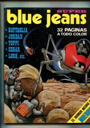 Blue Jeans numero 20: Tora, tora, tora por Dino Battaglia (numerado 1 en interior cubierta)
