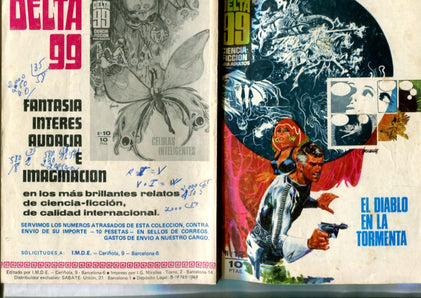 Delta 99 numero 12: El diablo en la tormenta