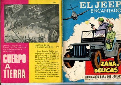 Hazañas Belicas numero 230: Gorila: El Jeep encantado
