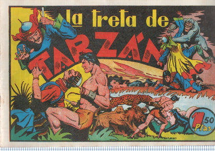 Facsimil Tarzan de la Hispano Americana: La treta de Tarzan