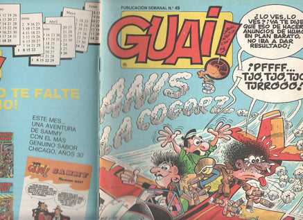 Guai publicacion semanal numero 049: Chicha, Tato y Clodoveo de Francisco Ibañez