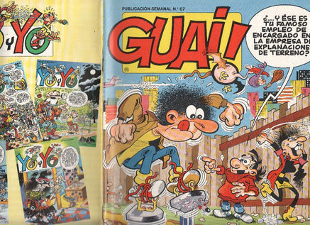 Guai publicacion semanal numero 067: Chicha, Tato y Clodoveo de Francisco Ibañez