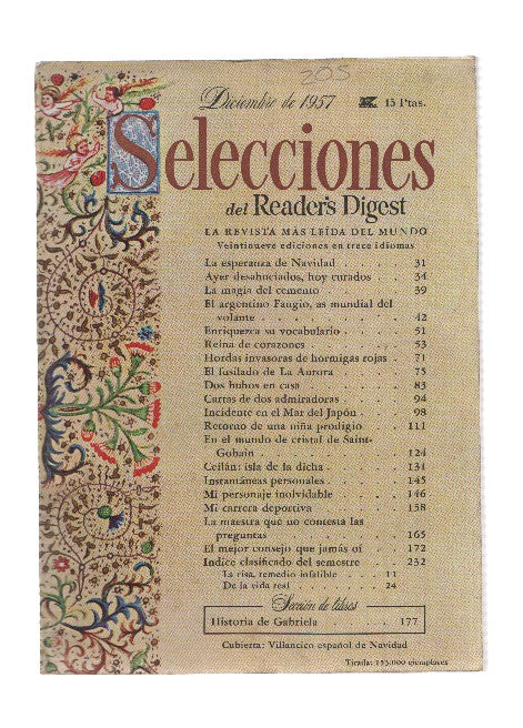 Selecciones del Readers Digest numero 205