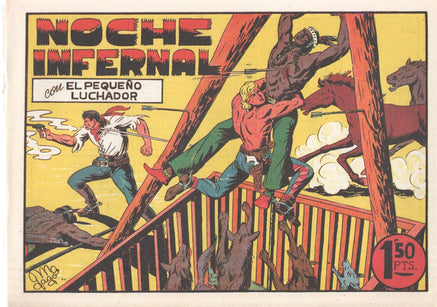 Facsimil: El Pequeño Luchador numero 020: Noche infernal