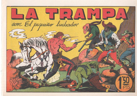 Facsimil: El Pequeño Luchador numero 024: La trampa