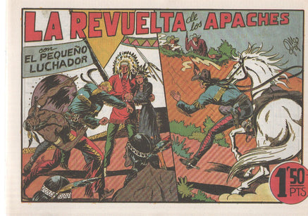 Facsimil: El Pequeño Luchador numero 035: La revuelta de los apaches