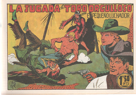 Facsimil: El Pequeño Luchador numero 036: La jugada de Toro Orgulloso