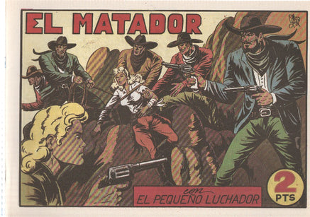 Facsimil: El Pequeño Luchador numero 051: El matador