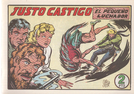 Facsimil: El Pequeño Luchador numero 081: Justo castigo