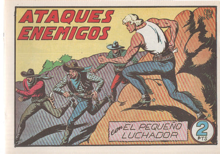 Facsimil: El Pequeño Luchador numero 085: Ataques enemigos