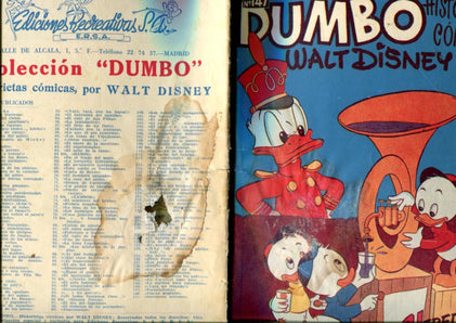 Dumbo numero 147 (ejemplar aviejado)