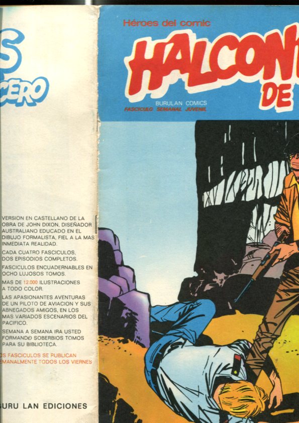 Halcones de Acero numero 08: El lingote (numerado 3 en interior cubierta)