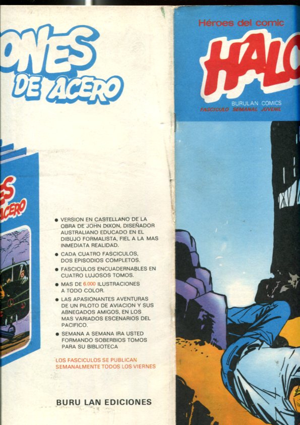 Halcones de Acero numero 08: El lingote (numerado 4 en interior cubierta)