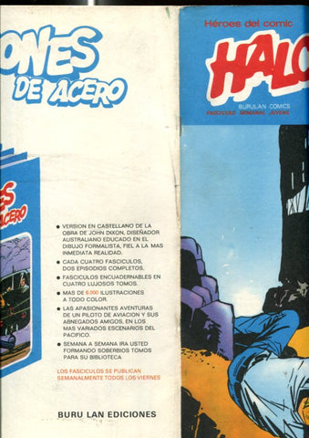 Halcones de Acero numero 08: El lingote (numerado 4 en interior cubierta)
