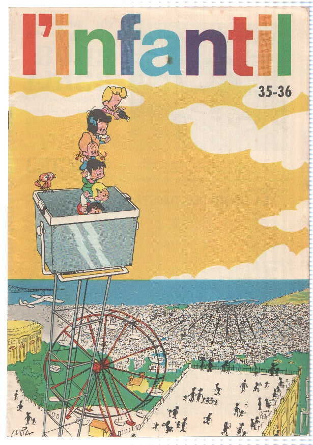 L'infantil numero 035/036: El teatre integral d,aigua i llum per Xavier Fabrega