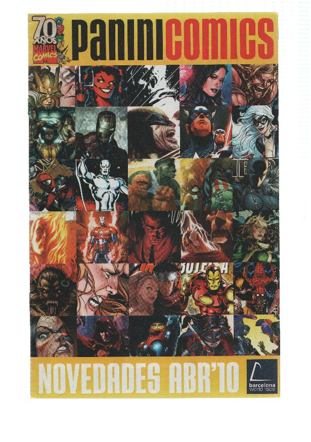 PANINI NOVEDADES - Comic Book/Manga: ABRIL 2010