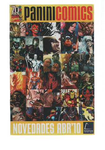 PANINI NOVEDADES - Comic Book/Manga: ABRIL 2010