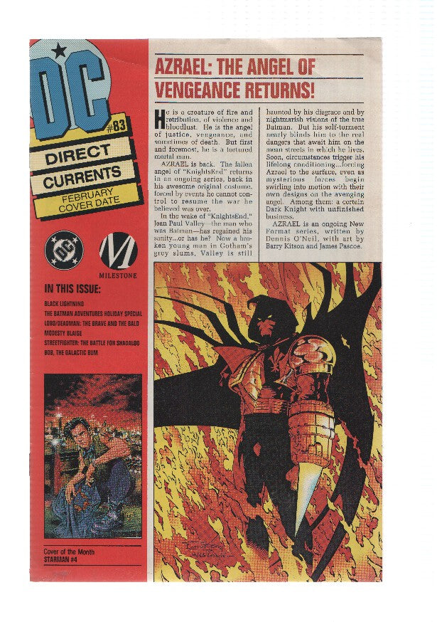 DC DIRECT CURRENTS, Numero 83: FEBRUARY 1995