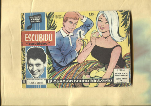 Claro de Luna numero 038: Escubidu de Sacha Distel