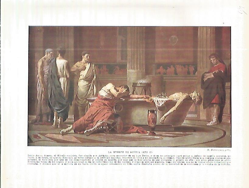 LAMINA 4558: La muerte de Seneca