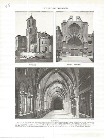 LAMINA 4588: Catedral de Tarragona