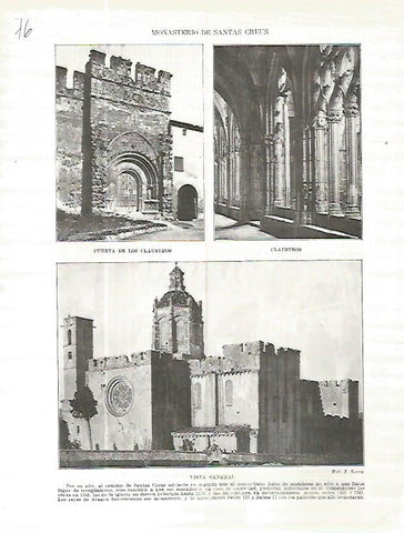 LAMINA 4589: Monasterio de Santes Creus