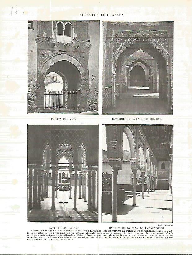 LAMINA 4590: Alhambra de Granada