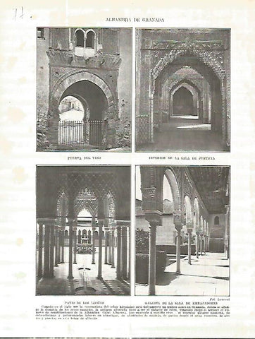 LAMINA 4590: Alhambra de Granada