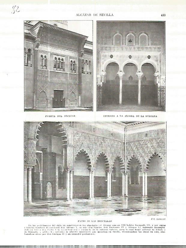 LAMINA 4595: Alcazar de Sevilla