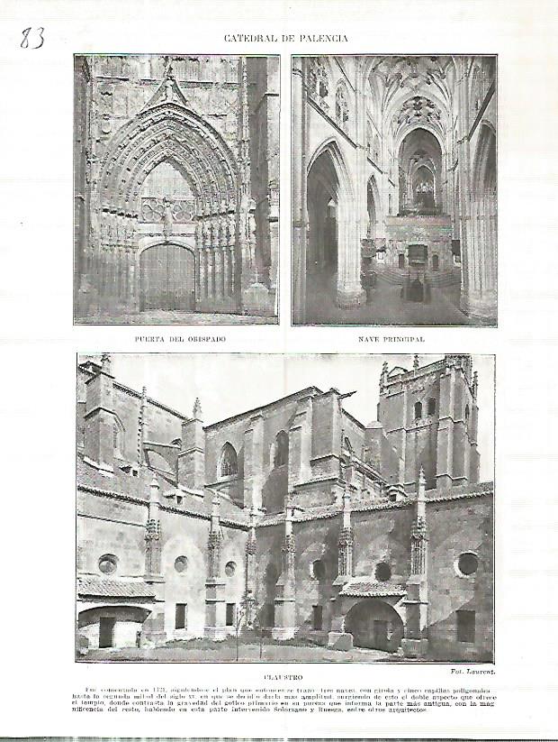 LAMINA 4596: Catedral de Palencia