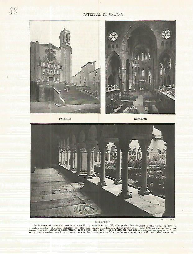 LAMINA 4601: Catedral de Girona