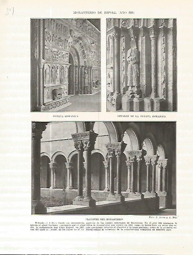 LAMINA 4602: Monasterio de Ripoll