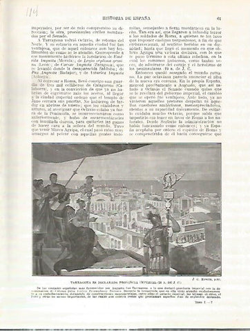 LAMINA 4627: Tarragona es declarada provincia imperial