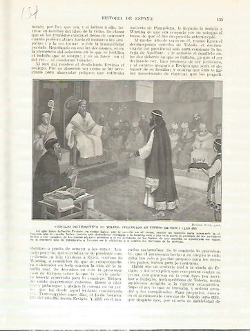 LAMINA 4650: Concilio decimoquinto de Toledo