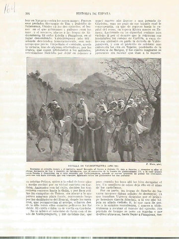 LAMINA 4677: Batalla de Valdejunquera (año 921)