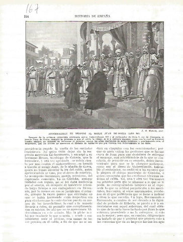 LAMINA 4680: Abdelrrahman III despide al monje Juan de Gorza