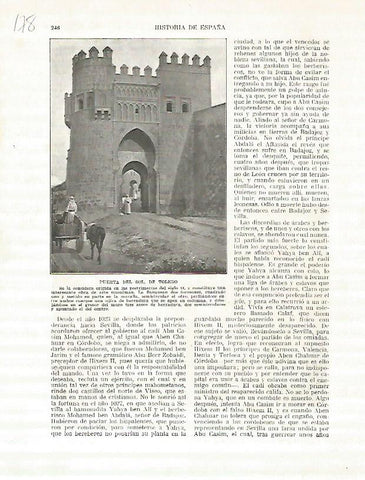 LAMINA 4691: Puerta del Sol de Toledo
