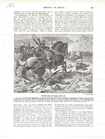 LAMINA 4705: Dia de Fraga (año 1134)