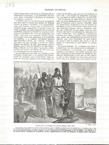 LAMINA 4721: Rasgo de la Condesa de Alvar Perez