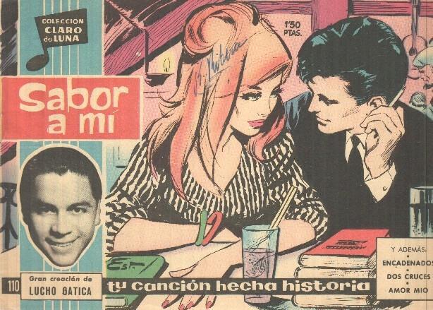 Claro de Luna numero 110: Sabor a mi (lucho Gatica)