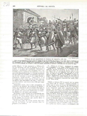 LAMINA 4744: Entrada de los aragoneses en tierras de Valencia