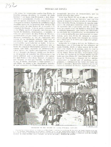 LAMINA 4765: Traslado de los restos de Santa Eulalia en Barcelona