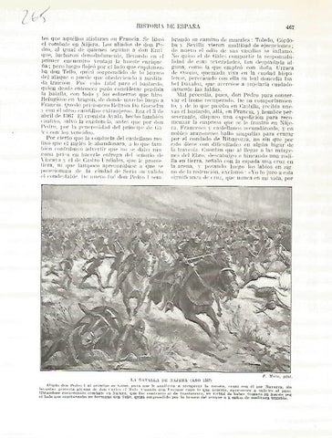 LAMINA 4778: Batalla de Najera (año 1367)