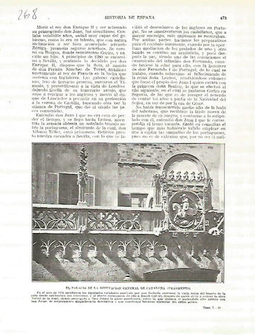 LAMINA 4781: Palacio de la Diputacion General de Cataluña (actual Palau de la Generalitat)