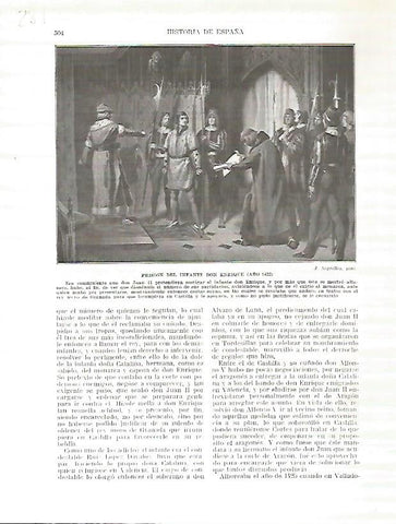 LAMINA 4794: Prision del infante Don Enrique