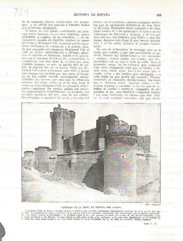 LAMINA 4797: Castillo de la Mota en Medina del Campo