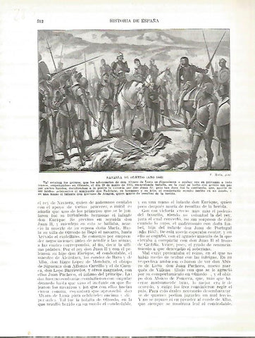 LAMINA 4798: Batalla de Olmedo año 1445